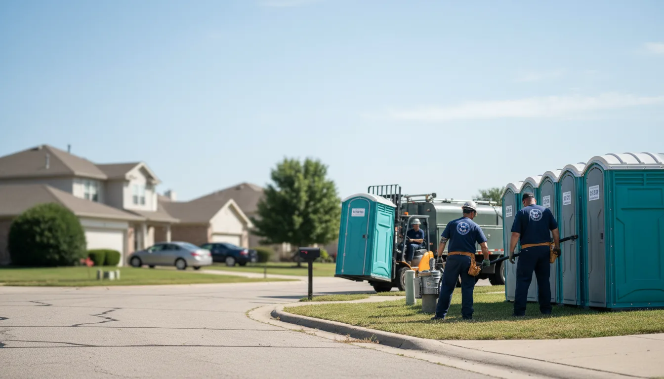 Porta Potty Rental in Poolville, TX near me